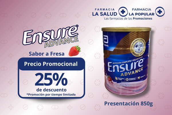 ENSURE FRESA X 850GR